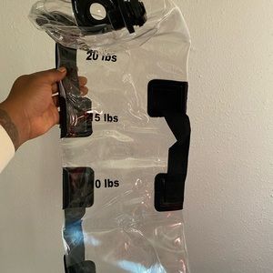 20lb water bag used for workouts (ex con favorite cell workout tool)